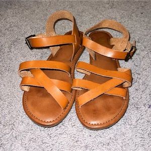 Brown sandals